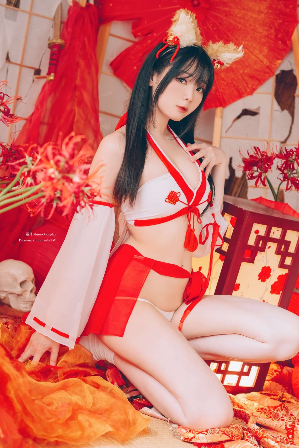霜月shimo Fox Miko [14P-535MB][百度网盘]