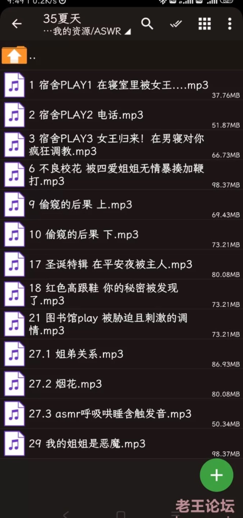 [ASMR] [自行打包] 作者35夏天，偏向m向 [13P+130M][百度盘]-资源巴士