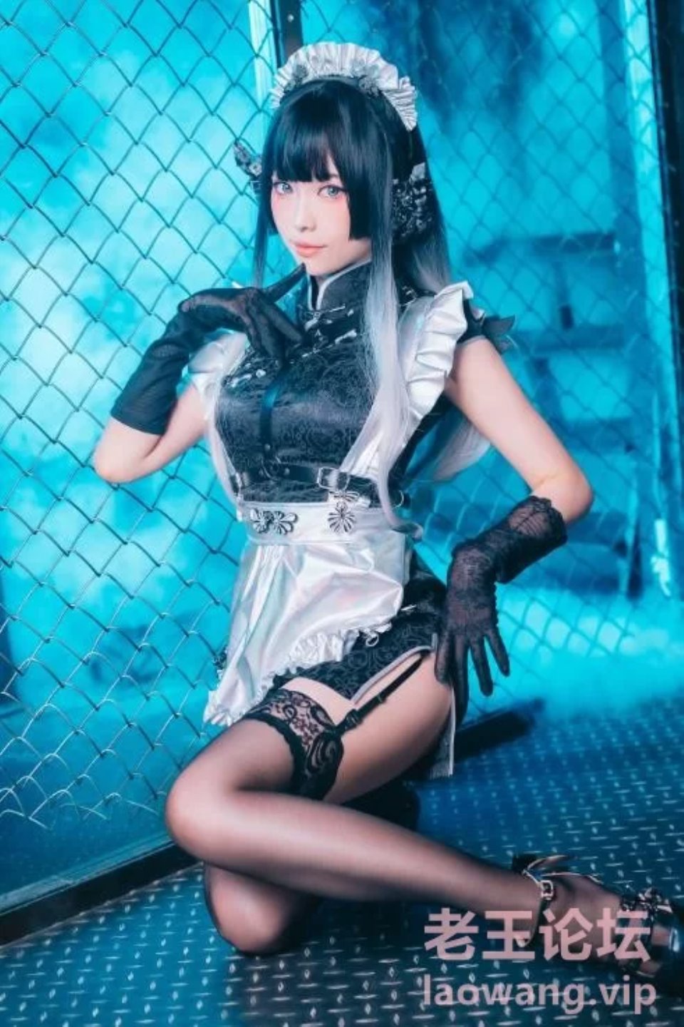 [国产coser] [转载搬运] ElyEE子  賽博女僕 Melanite黑榴石 30P-102M 【百度云】 [30P+102M][百度盘]