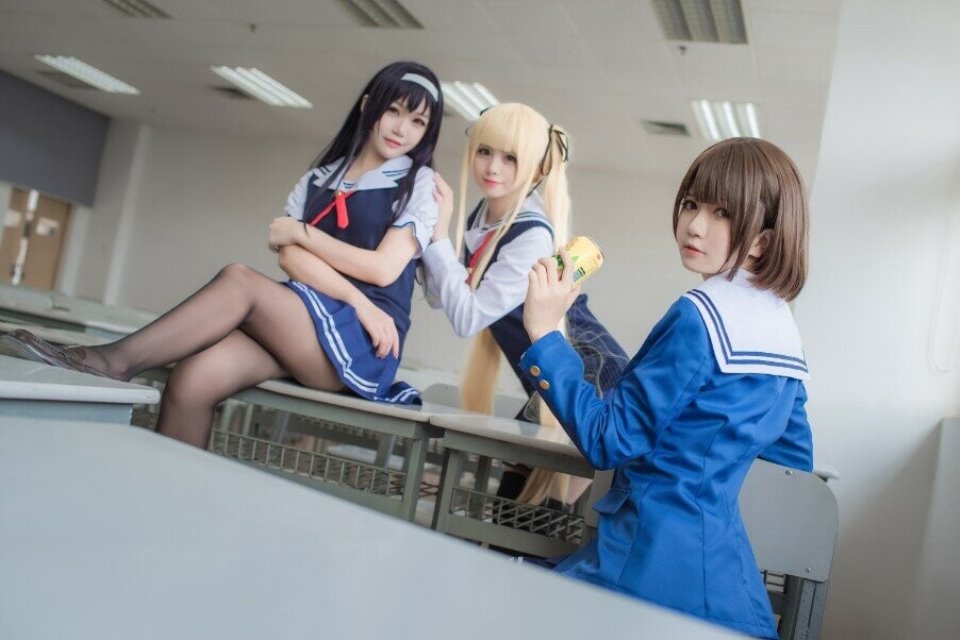 【COS-写真】白金Saki 合集 9套 NP-1.3G 夸克-度盘 补