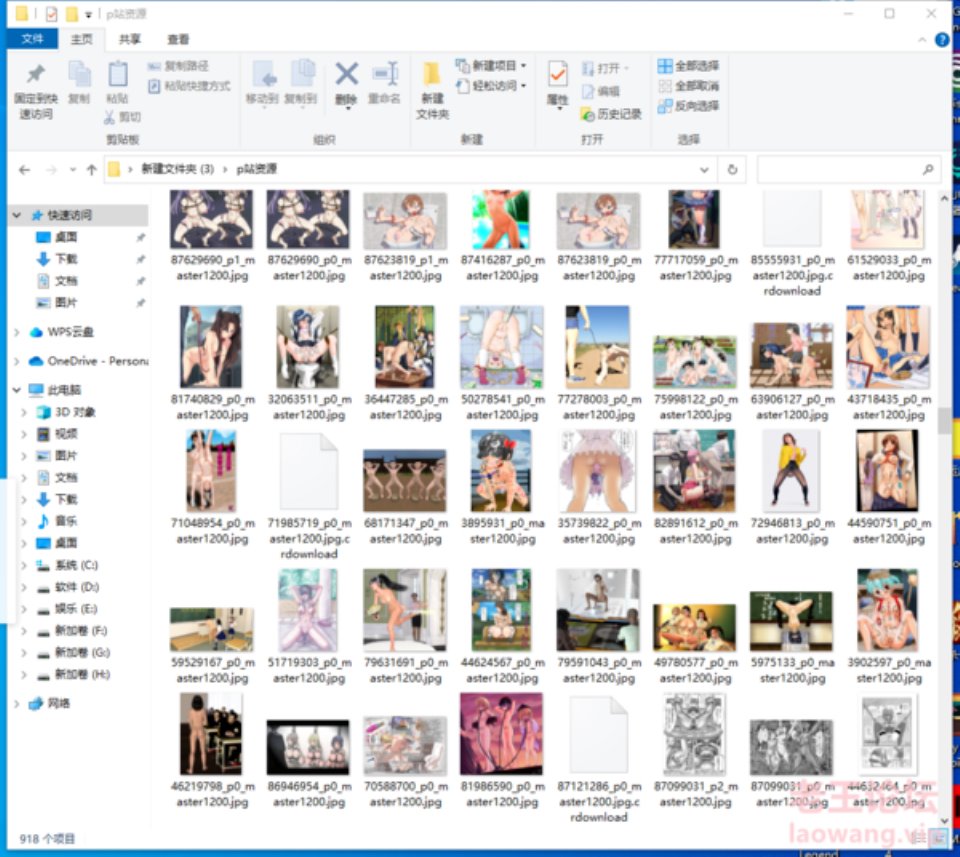 [图片] [自行打包] 个人收藏本子合集 [918P+580M][百度盘]