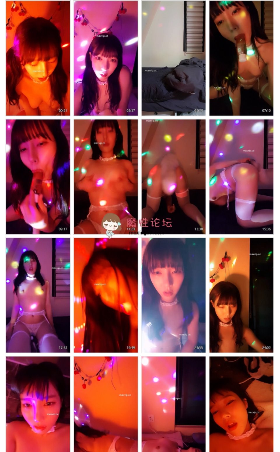 [已失效][直播] 韩国19+女主播체리피치诱惑小合集【3v 1g】【百度网盘】