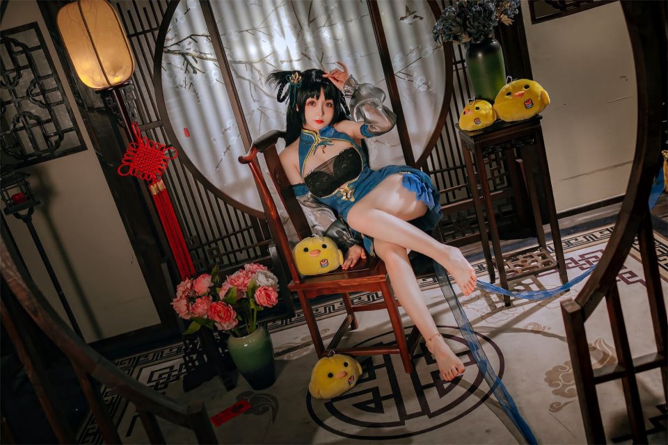 日奈娇 Vol.077 碧蓝航线 大潮旗袍[25P-206MB]