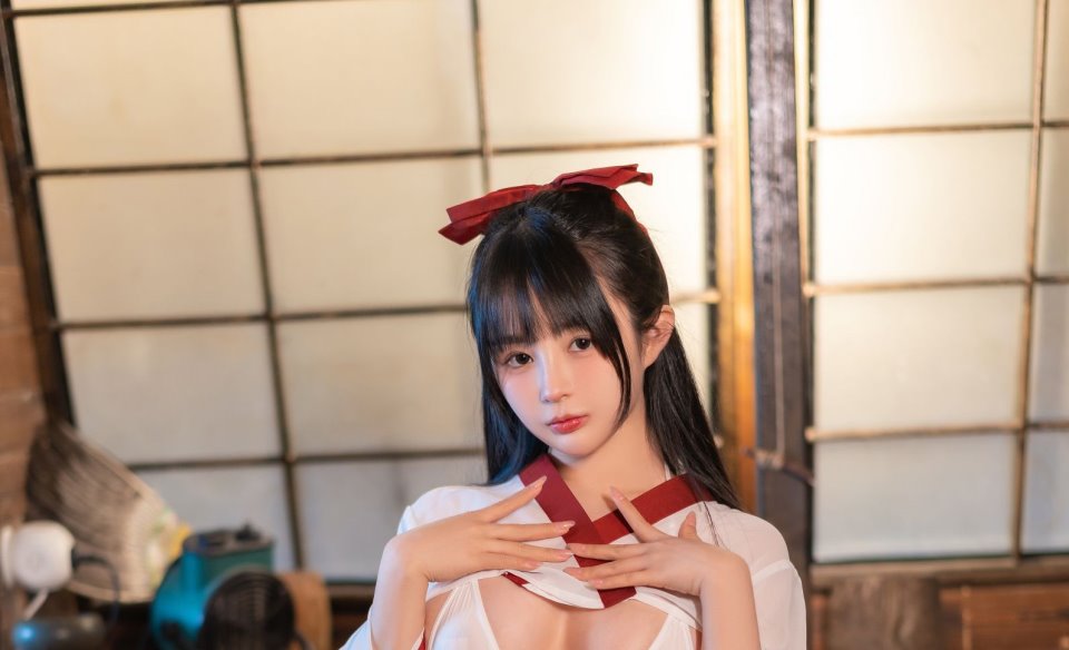 桜井宁宁 巫女 [48P-1.17GB][百度网盘]