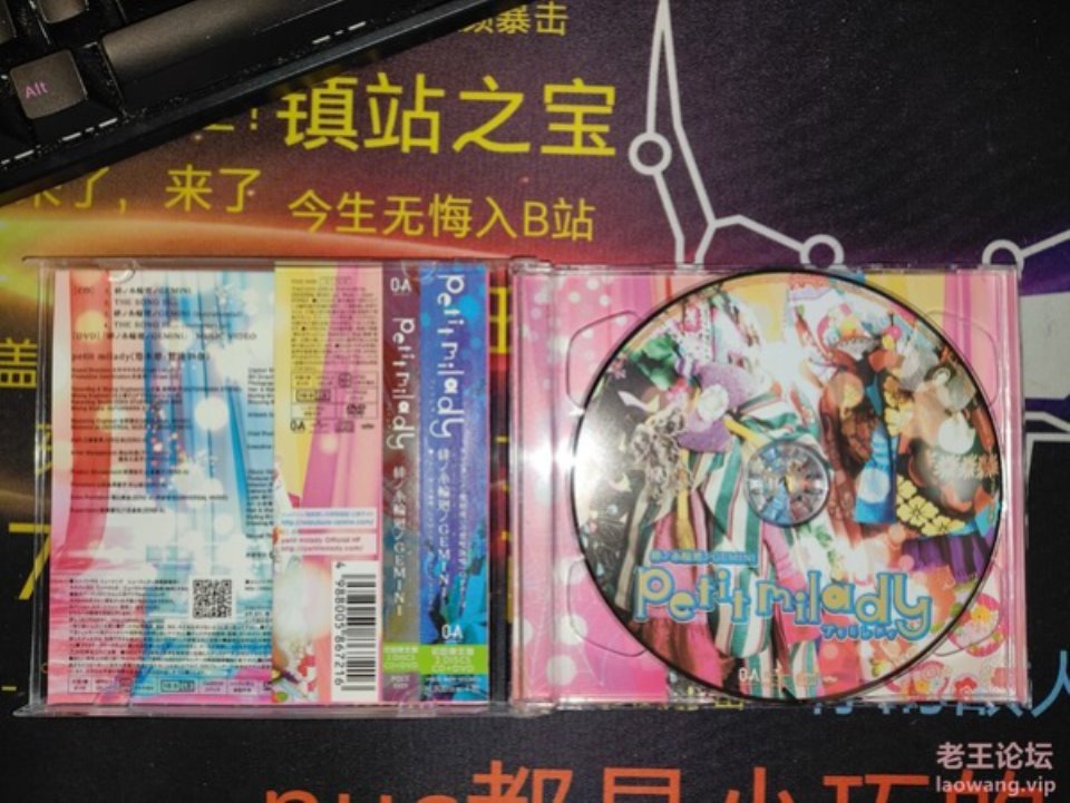[音乐] [转载搬运] 自购 petit milady 緋ノ糸輪廻ノ GEMINI 无损翻录wav格式 未压缩 [4+172m][百度盘]