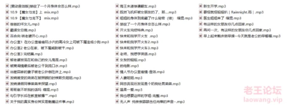 [ASMR] [转载搬运] rainnight雨40A合集（最新的是霸道女总裁） [40A+900m][其他云盘]-资源巴士
