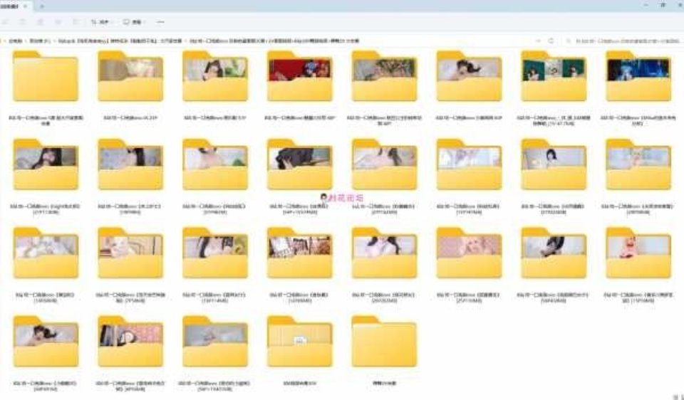 [已失效][转载搬运] B站 咬一口兔娘ovo 目前收藏套图30套+3V套图视频+B站30V舞蹈视频+裸舞2V大合集 [多P+35V+11.2G][百度盘]