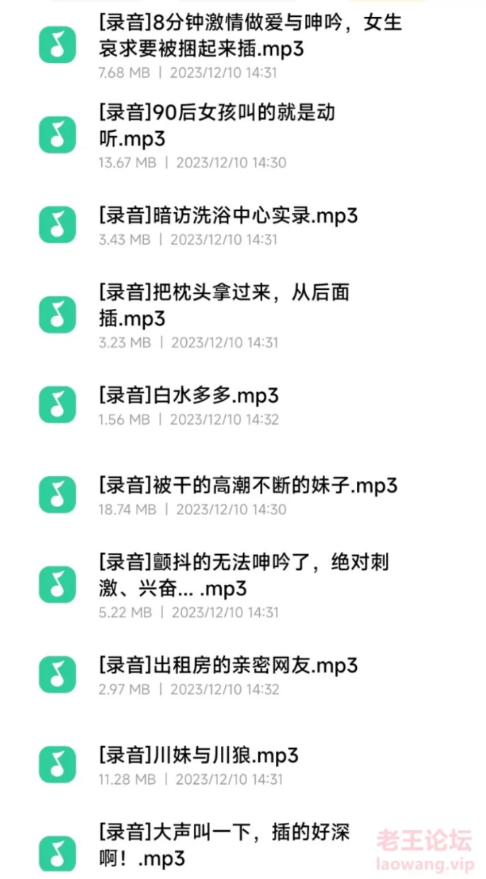 [性爱录音] [转载搬运] 啪啪啪录音磕炮骚话有声合集 [67+453M][磁力链接]-资源巴士