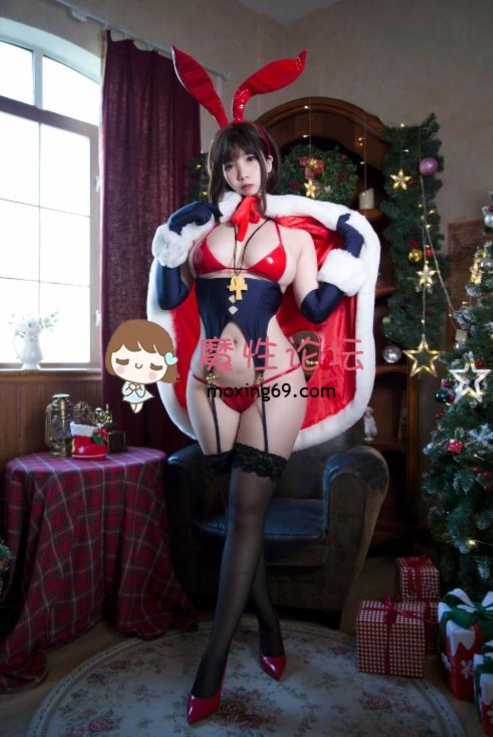 [cosplay] 魅瞳Meroko  魔太郎兔女郎 24P-300M 【百度云】