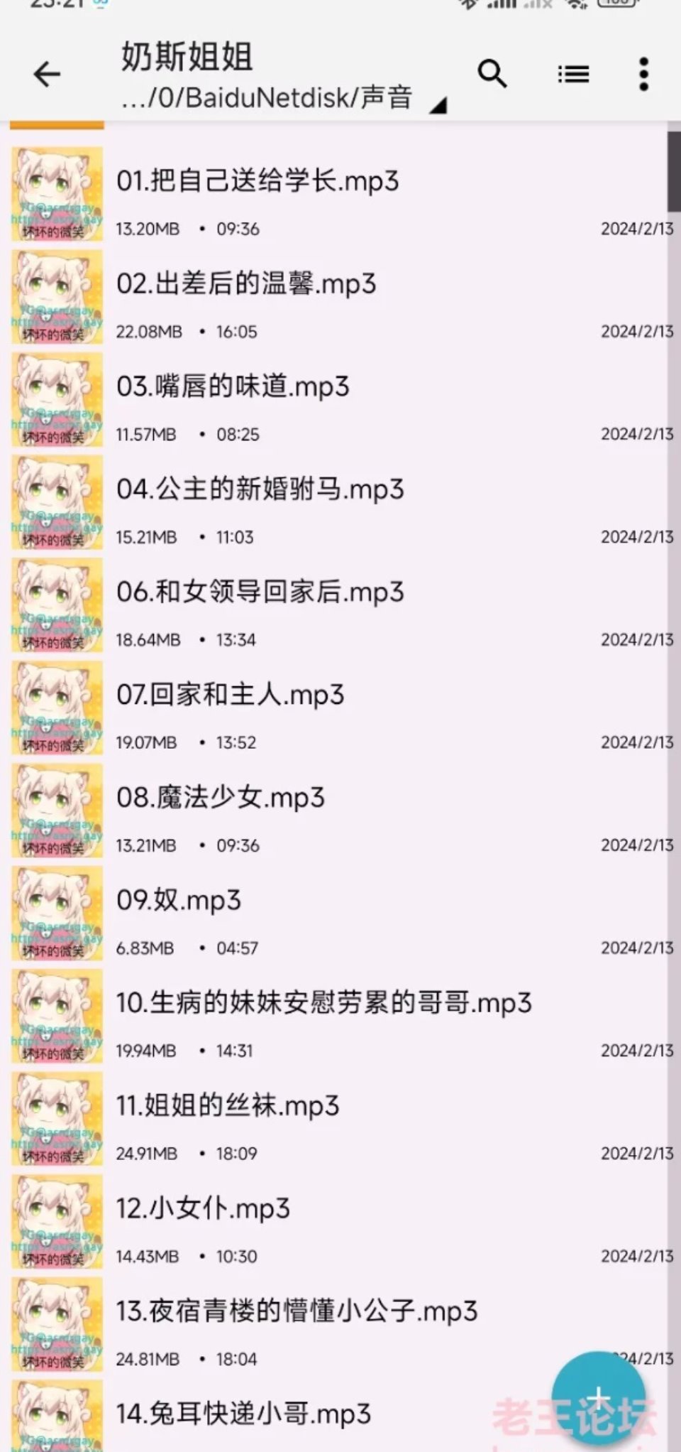 [ASMR] [自行打包] 奶斯姐姐合集 [69+2.5G][百度盘]