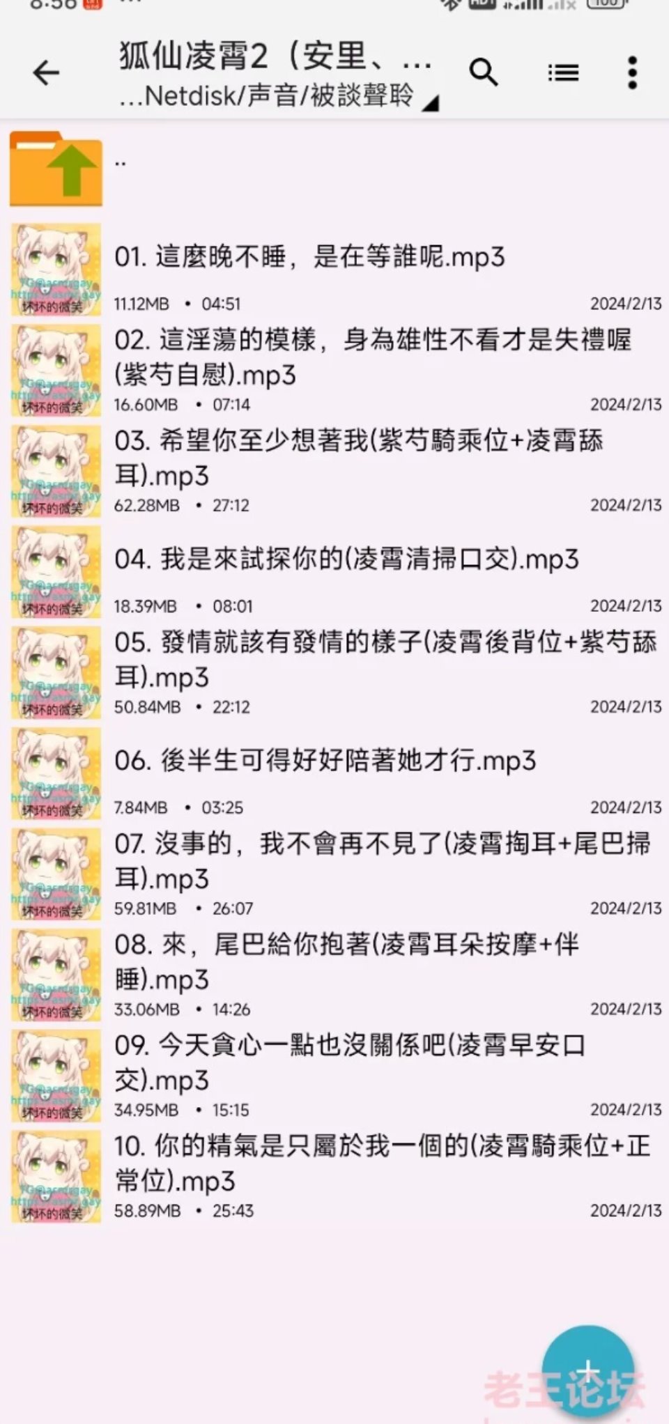 [ASMR] [自行打包] 被談聲聆 有一点台湾腔 [199+6.59G][百度盘]