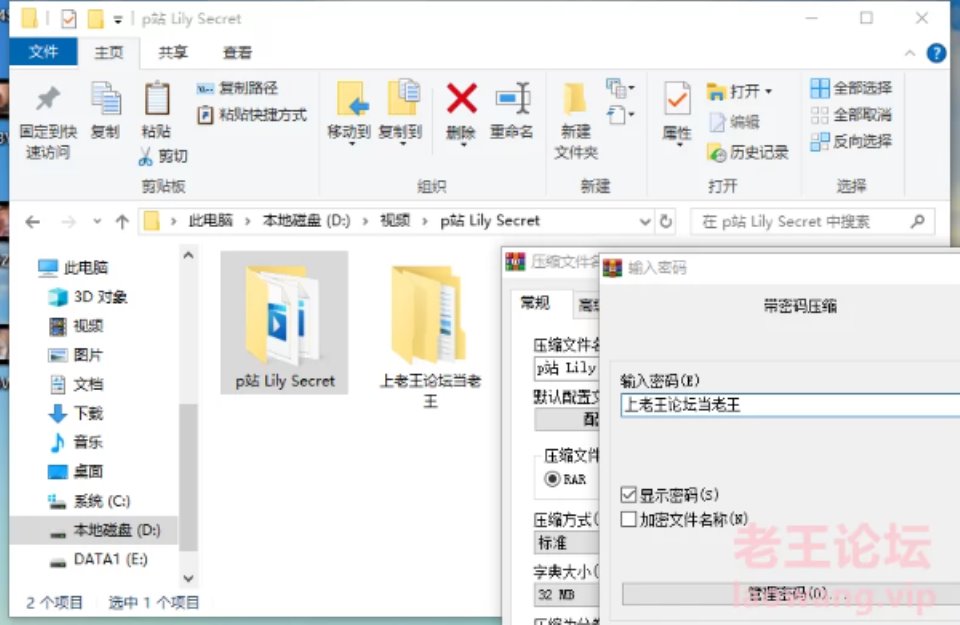 [合集] [自行打包] p站 Lily Secret 合集 [62V+6.29G][百度盘]