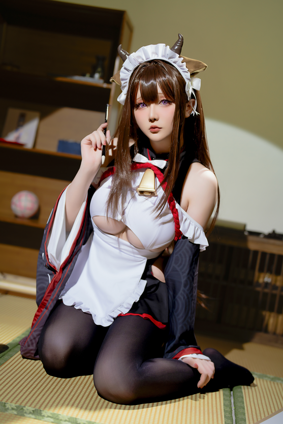 星之迟迟 - 2023年12月计划B 碧蓝航线-樫野女仆 【78P3V1.15G】