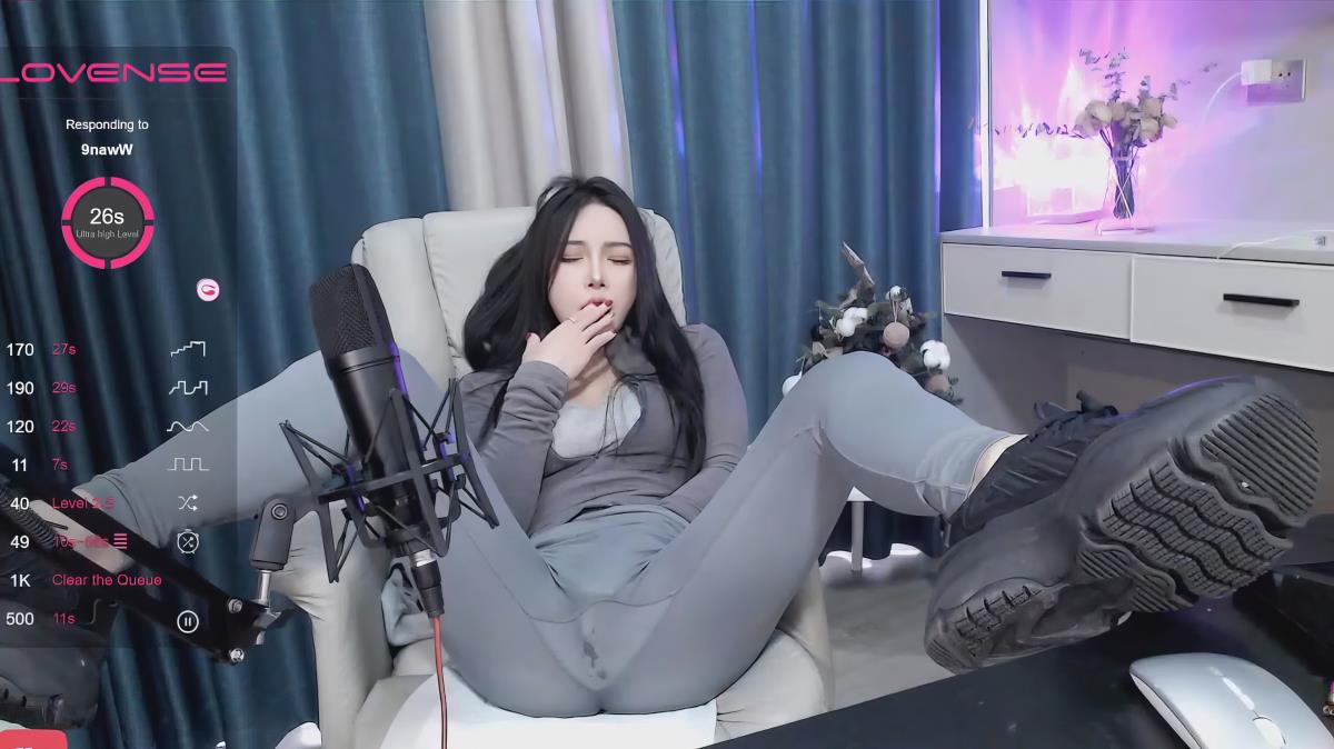 Stripchat网红女神【sm_Yingzi】隔紧身裤（磁力）