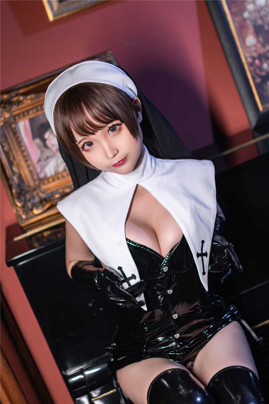 蠢沫沫-修女[40P]