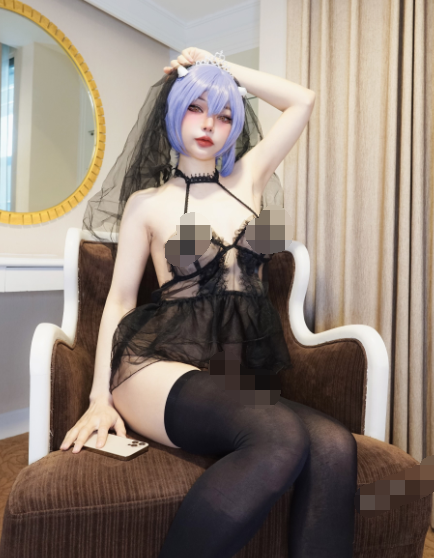 三点全漏女菩萨-Rika chan- 暗黑新娘雷姆（25P,1V,381M）-资源巴士