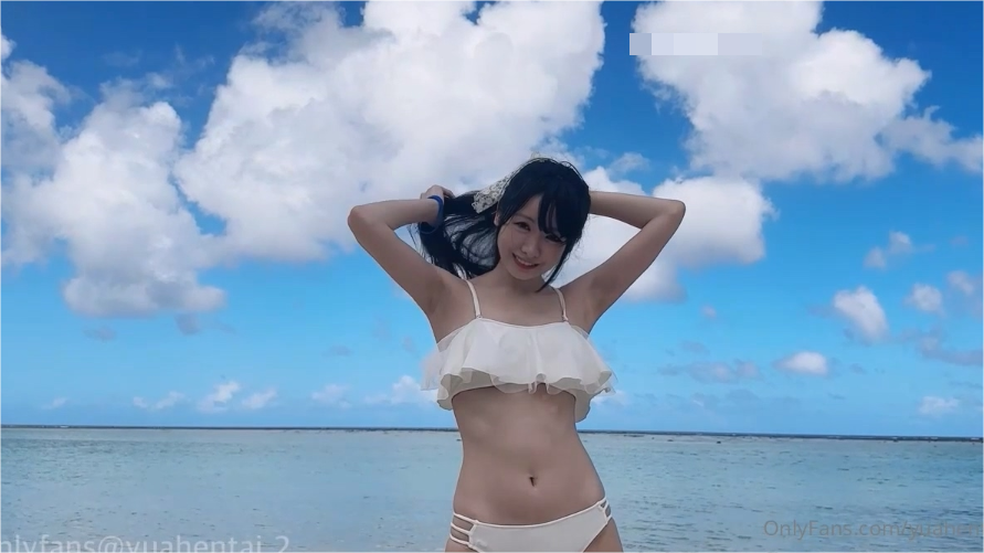 【最美❤️高潮女神】Yua(yuahentai)✨ 海風美景民宿裏淫蕩做愛 溫潤吸莖挑弄龜頭 爆肏鮮嫩無毛白虎 女上位M腿羞恥内射湧出 1.25G