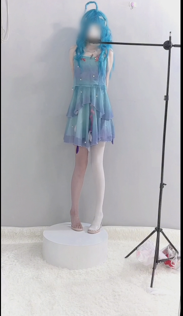 【无水印完整版】小池理奈 cos 朵莉亚 白丝自慰 1V262M百度盘