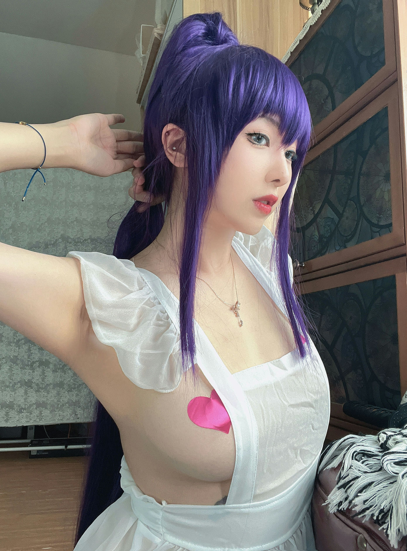 洛璃LoLiSAMA - 毒島學姐圍裙 [42P-621MB]