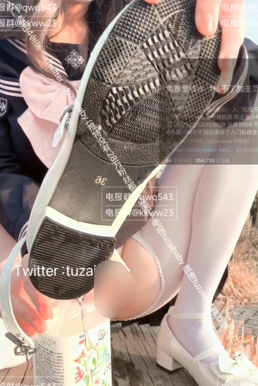 福利姬-tuzaibaby（兔崽）-新流出 水手服户外露出自慰喷尿在鞋里（1V,236M）