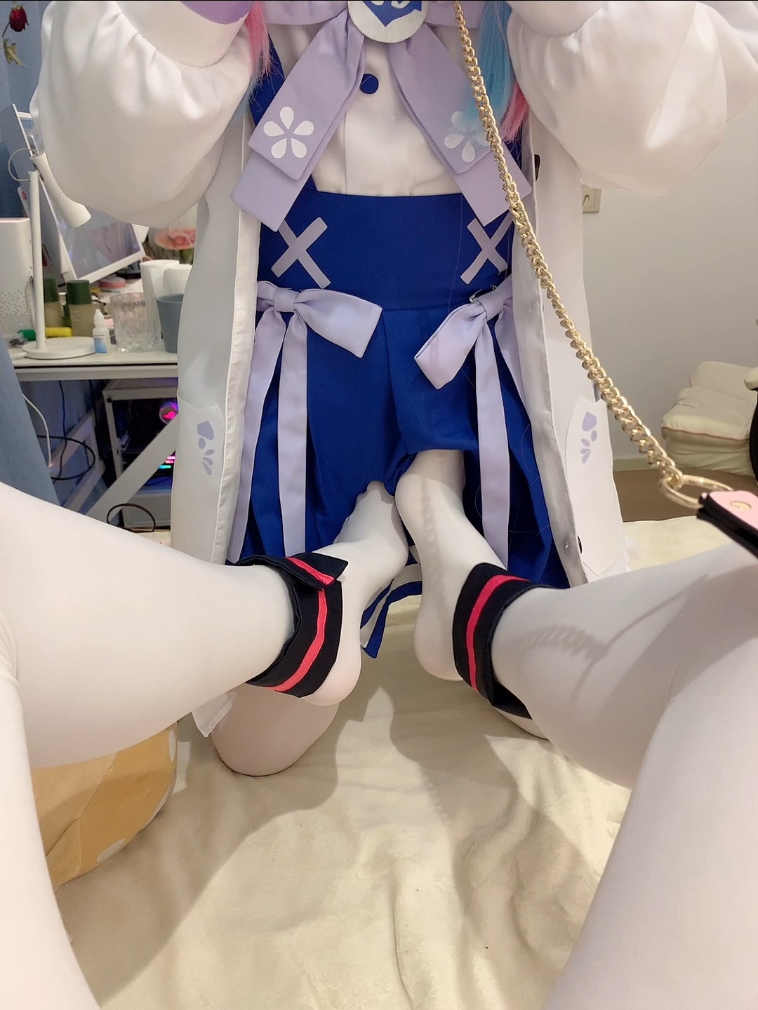 no.401 【自购】【超可爱小男娘贴贴Rotten_0range_】凑阿库娅和神乐七奈伪百合【37P 10V 2.15GB】