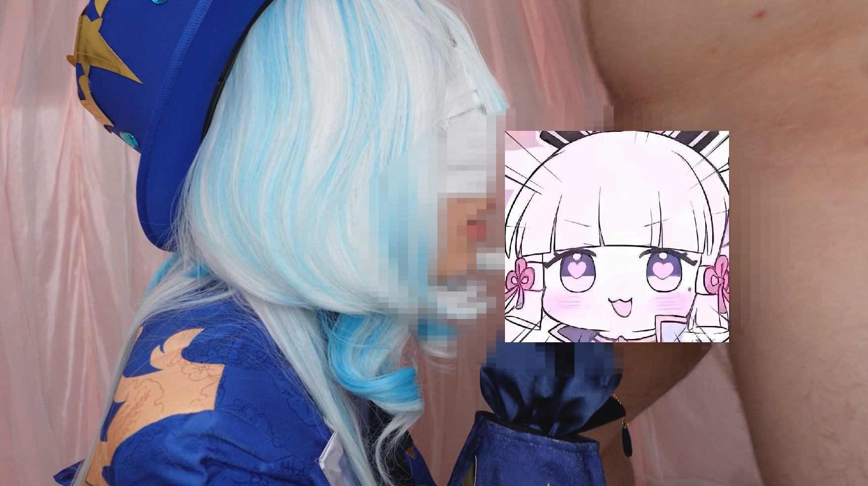 no.512 【稀有资源】[コスプレ_ののん] 原神芙宁娜cos 有码【69P 18V 2.54GB】