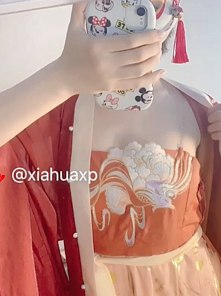 夏花汉服+洛丽塔+cos永劫无间胡桃自慰