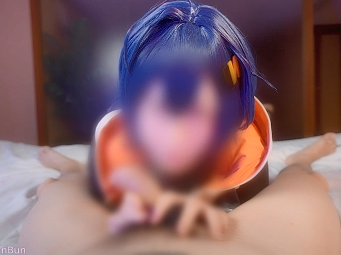 FanTia-CosplayerBunbun 2025.4.1流出新作 铃+飞鸟马时