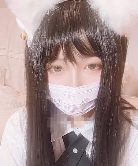 小晗喵 – Cos 猫耳学生
