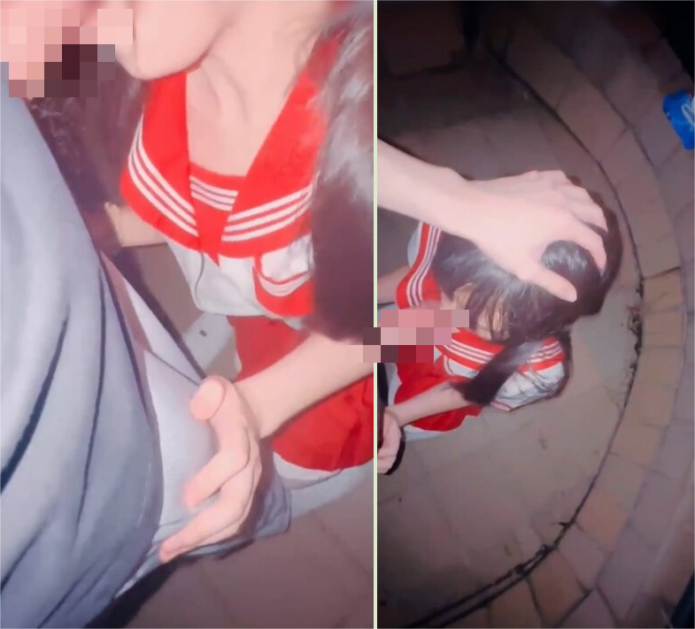 兄妹亂倫❤️意淫自己妹妹，爸媽睡着後拉着妹妹在天台做愛，面對城市的夜景後入蜜桃臀小穴抽插噴射[1.85G