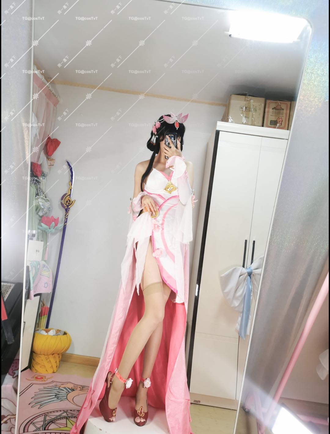 【新】沐沐酱 - 甄姬游园惊梦【39P+2V】【439MB百度云】