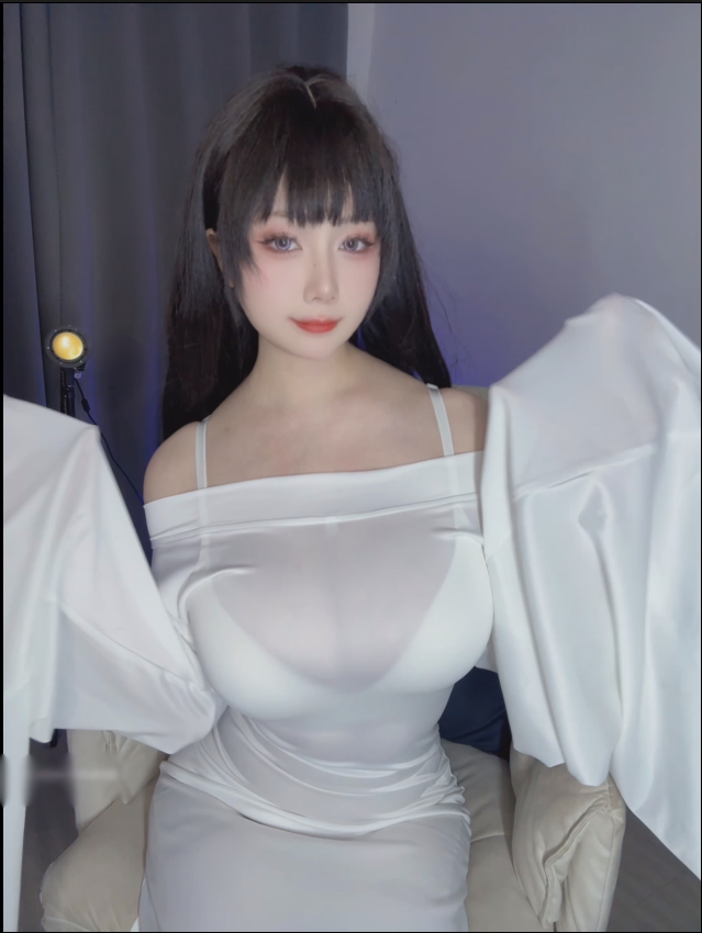 【新】b站UP青筋巨乳修修猫ww-cos可爱捣蛋鬼幽灵娘私拍【6V】【262MB百度云】