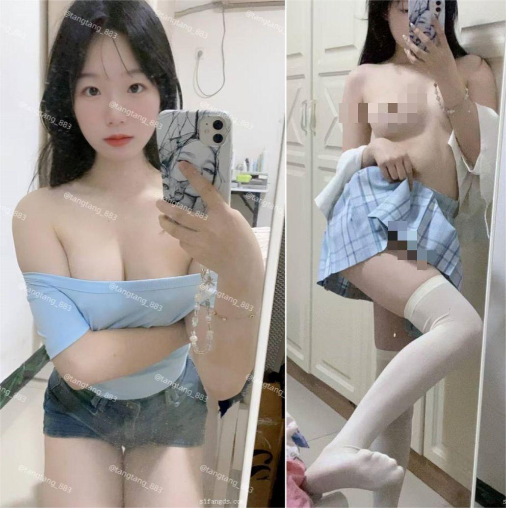 ✅推特嫩妹『糖糖』最新自拍裸舞，风骚气质高挑身材男人看了就想侵犯 同学眼中的女神私下就是一只欠操的骚母狗(42V)[403M