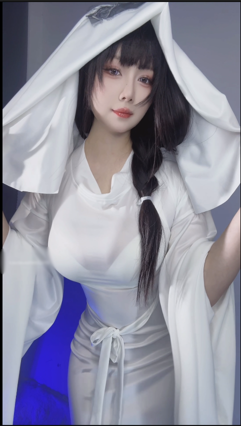【新】b站UP青筋巨乳修修猫ww-cos可爱捣蛋鬼幽灵娘私拍【6V】【262MB百度云】