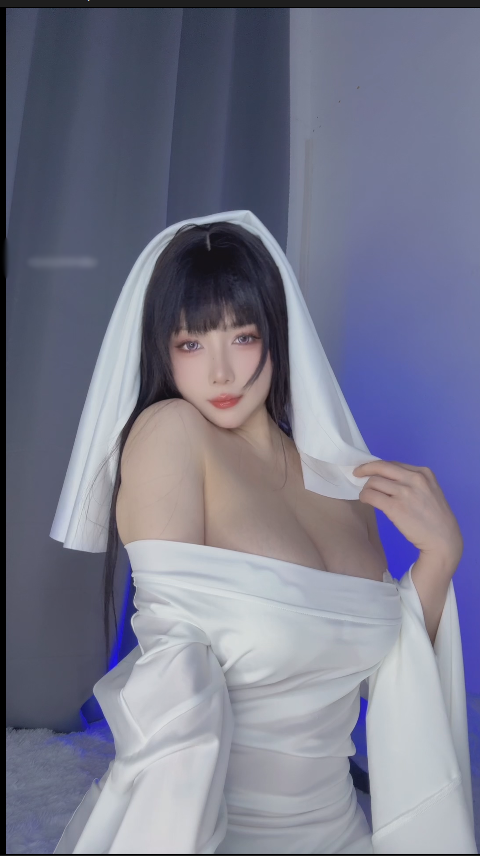 【新】b站UP青筋巨乳修修猫ww-cos可爱捣蛋鬼幽灵娘私拍【6V】【262MB百度云】