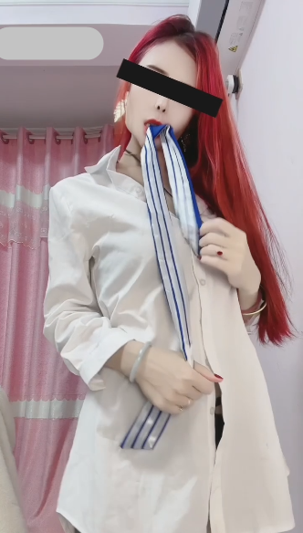 黑色透明连裤袜 空姐制服白衬衫 手指插进骚逼浪叫自慰 1V300M百度盘