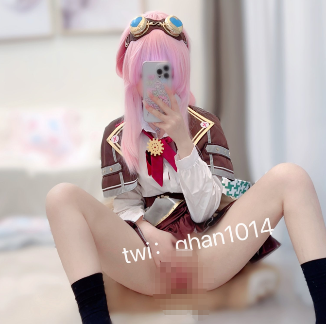 小涵酱 – [门槛更新] 11分钟 Cos[兔子朱迪+短白JK制服]