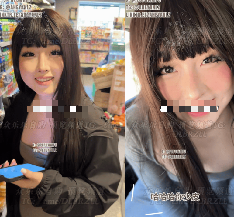 ✨推特极品阿黑颜母狗「Pupu噗噗」《网黄便利店偶遇粉丝》在车里满足他所有的小愿望，车内口交，足交，打飞机，很快就射了两次[961M