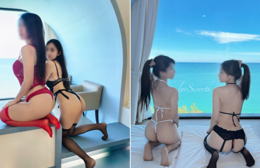 ✅极品尤物御姐『sweetkk』扯头发被暴力后入 还是忍不住翘起屁股迎合肉棒大力抽插 不知道会不会被外面人看到(11V) 370M