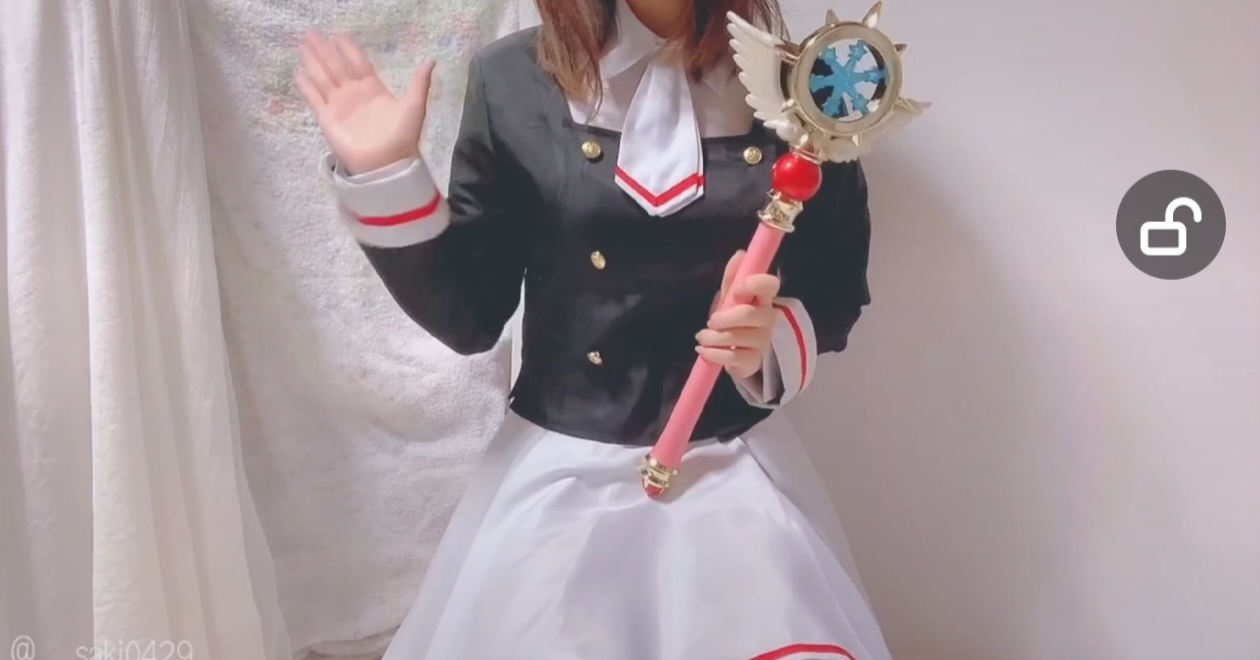 06女高cos魔法少女水晶棒自慰zw高潮白浆