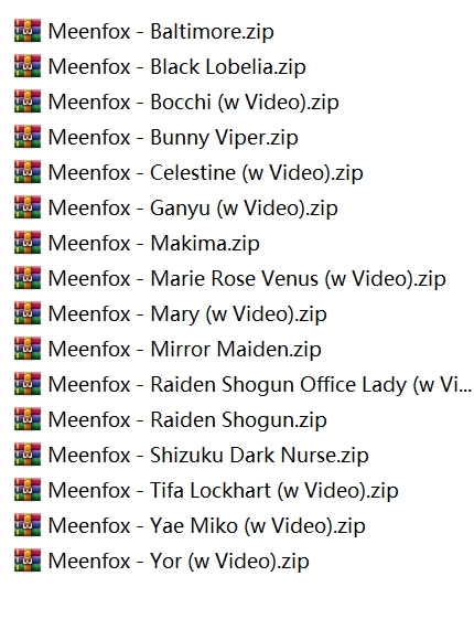 no.2225 【自收集】Meenfox16套合集 【NP NV 2.83GB】