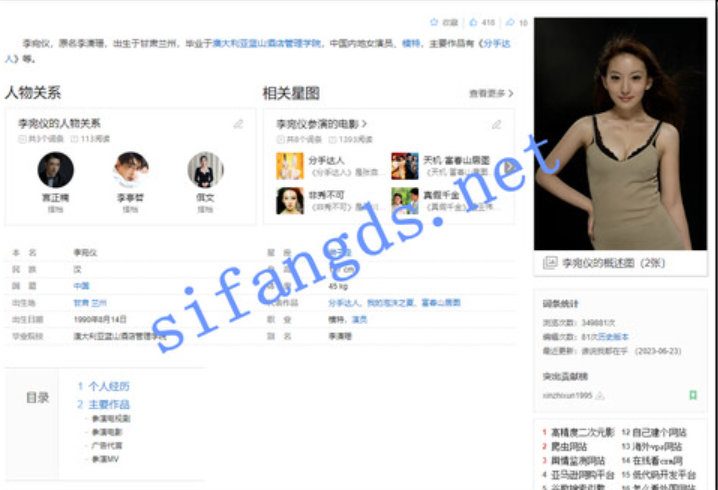 ❤️中国内地女演员【李宛仪】大尺度露三点私拍流出[121P370M]