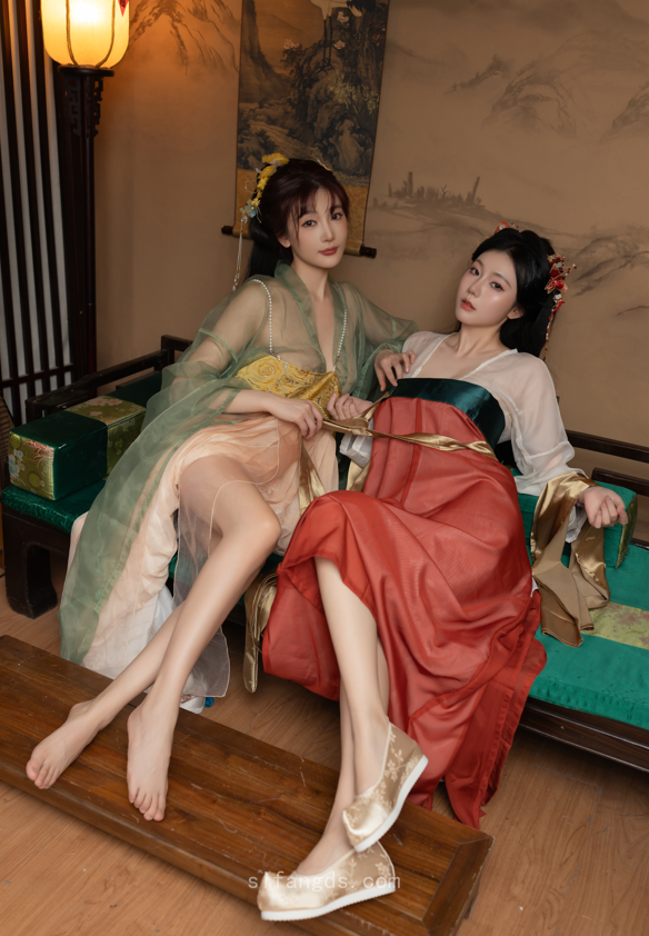 秀人网 陆萱萱&amp;安然 最新 双女情趣古装诱惑视图 【80P2V2.17G】