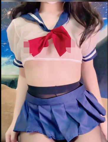 福利姬-佐美-新  JK透明水手服（1V,150M）
