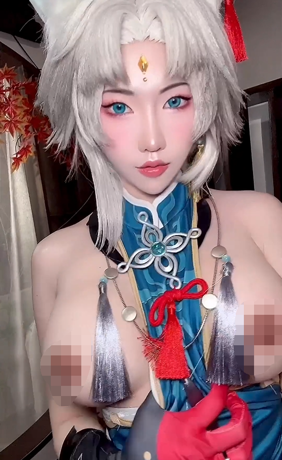 moiicos43 崩铁 飞宵Cosplay自拍短片 【2V25M】