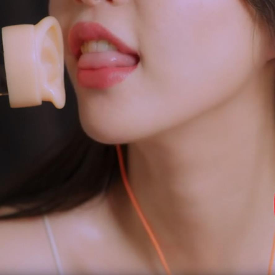 中文ASMR 小萌 喘息 口腔音 舔耳 弹舌音 as-mr