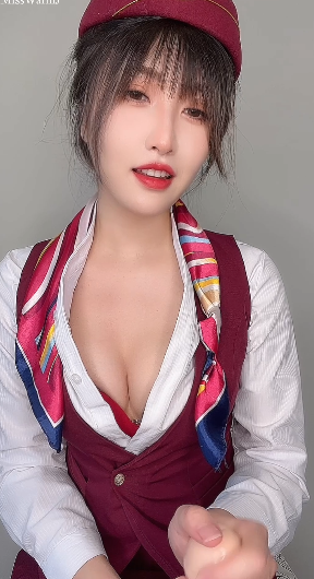 人气asmr小姐姐-MisswarmJ-新 空姐asmr（1V,1.39G）