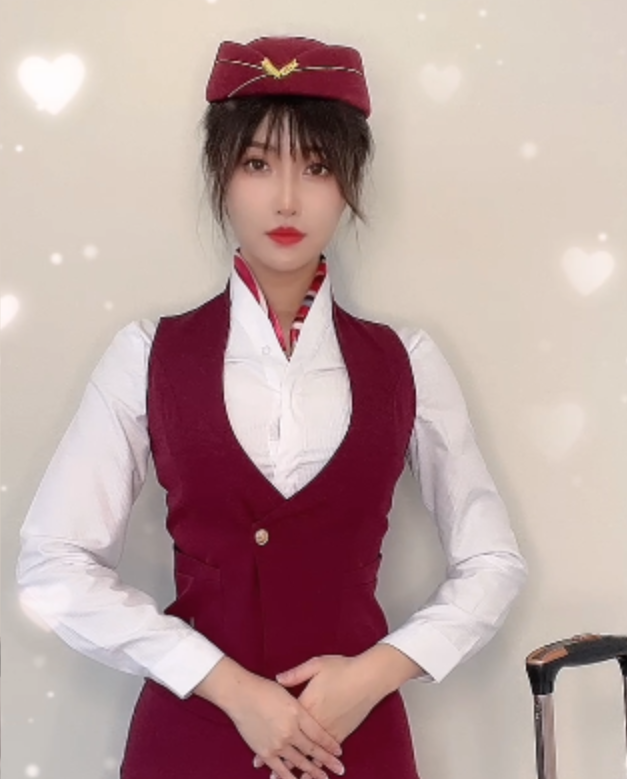 人气asmr小姐姐-MisswarmJ-新 空姐asmr（1V,1.39G）