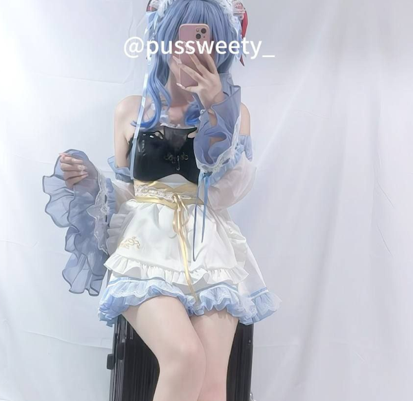玥玥酱 @Pussweety – 新作 [288门槛] [金主啪啪+Cos甘雨]