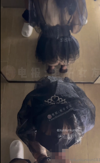 46万粉极品女神-困困狗-新  万圣特辑  鬼新娘（1V,812M）